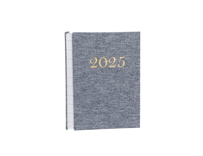 Agenda Diria 2025 Linho 20,5x14,3cm XB06099 (MB11714)