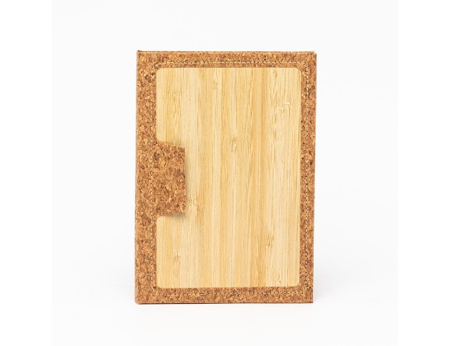 Caderneta em Bambu 21x14,9cm C/ Pauta XB18759 (MB11254)