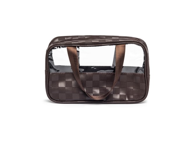 Necessaire PVC Impermevel 16,7x24x11,5cm XB18812 (MB11599)